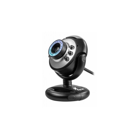 Xtech Webcam con Micrófono XTW-100, 640 x 480 Pixeles, USB 2.0, Negro/Gris