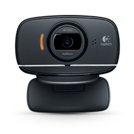 Logitech Webcam C525 con Micrófono, 8MP, 1280 x 720 Pixeles, USB 2.0, Negro