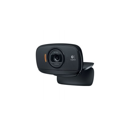 Logitech Webcam con Micrófono B525, 2MP, 1280 x 720 Pixeles, USB 2.0, Negro