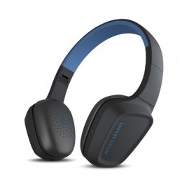 Energy Sistem Audífonos con Micrófono Headphones 3, Bluetooh, Inalámbrico, Negro/Azul