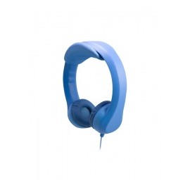 Grixx Audífonos para niños GROHKIDBL02, Alámbrico, 3.5mm, Azul