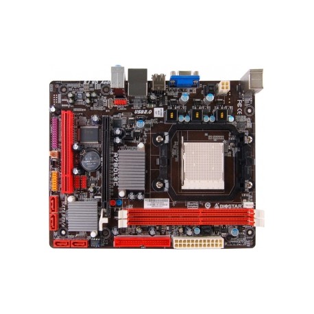 Tarjeta Madre Biostar micro ATX A780L3C Ver. 7.x, S-AM3, AMD 760G, USB 2.0, 16GB DDR3, para AMD