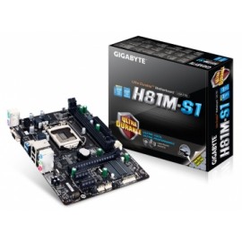 Tarjeta Madre Gigabyte micro ATX GA-H81M-S1, S-1150, Intel H81 Express