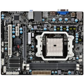 Tarjeta Madre ESC micro ATX A55F2-M3, S-FM2, AMD A55, 32GB DDR3, para AMD