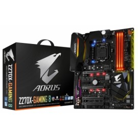 Tarjeta Madre AORUS ATX GA-Z270X-GAMING 8, LGA1151, Intel Z270, HDMI, USB 3.0, 64GB DDR4-SDRAM para Intel