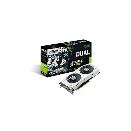 Tarjeta de Video ASUS NVIDIA GeForce GTX 1060 Dual OC, 6GB 192-bit GDDR5, PCI Express 3.0