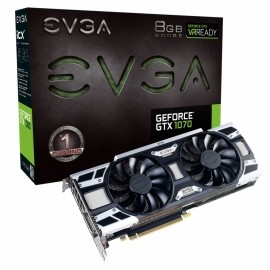 Tarjeta de Video EVGA NVIDIA GeForce GTX 1070 Gaming, 8GB 256-bit GDDR5, PCI Express x16 3.0