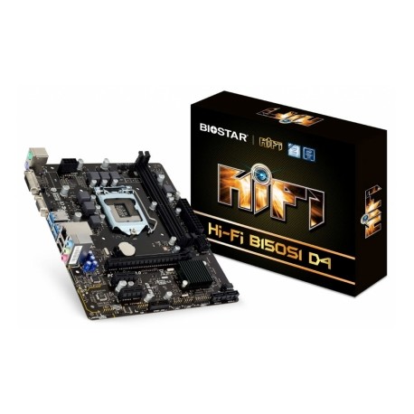Tarjeta Madre Biostar micro ATX HI-FI B150S1 D4, S-1151, Intel B150, USB 2.0/3.0, 32GB DDR4, para Intel