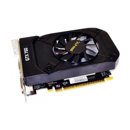 Tarjeta de Video PNY NVIDIA GeForce GTX 750, 1GB 128-bit GDDR5, PCI Express 3.0