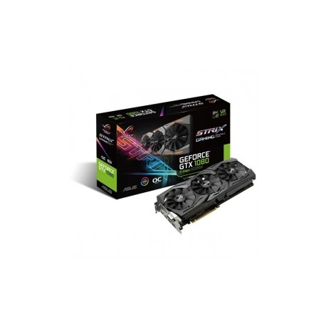 Tarjeta de Video ASUS NVIDIA GeForce GTX 1080 ROG Strix OC, 8GB 256-bit GDDR5X, PCI Express 3.0