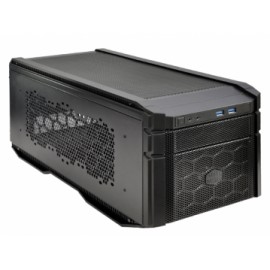 Gabinete Cooler Master HAF Stacker 915F, mini-iTX, USB 3.0, sin Fuente, Negro