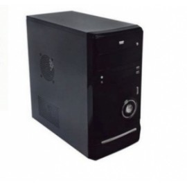 Gabinete K-mex 8602, Micro-ATX, USB 2.0, Incluye Fuente de 450W, Negro