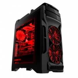 Gabinete Eagle Warrior Blade 3 con Ventana LED Rojo, Tower, ATX