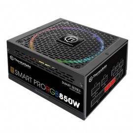 Fuente de Poder Thermaltake Smart Pro RGB 80 PLUS Bronze, 24-pin ATX, 140mm, 850W