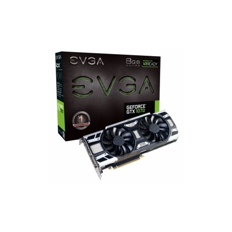 Tarjeta de Video EVGA NVIDIA GeForce GTX 1070 Gaming, 8GB 256-bit GDDR5, PCI Express x16 3.0
