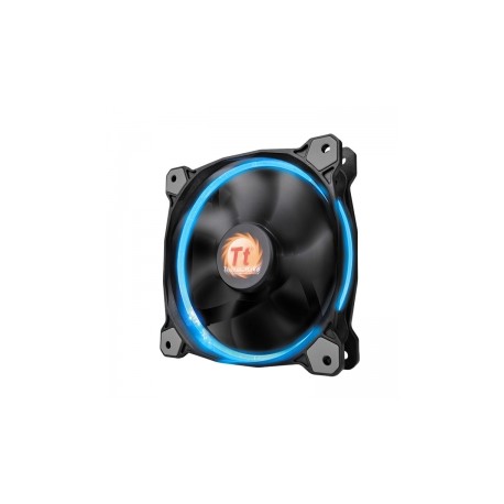 Ventilador Thermaltake Riing 12 LED RGB, 120mm, 800-1500RPM, Negro - 3 Piezas