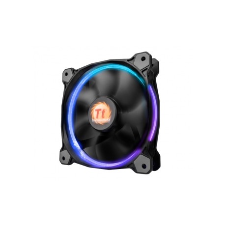 Ventilador Thermaltake Riing 14 LED RGB 256 Colores, 140mm, 800-1400RPM, Negro