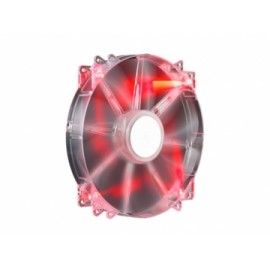 Ventilador Cooler Master MegaFlow 200, 200mm, 700RPM, Rojo
