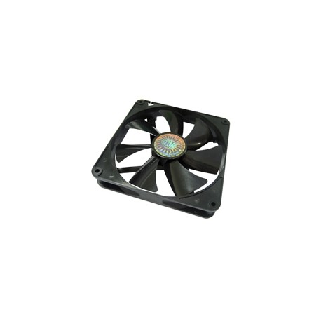 Ventilador Cooler Master Silent Fan, 140mm, 1000RPM, Negro