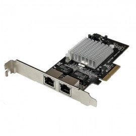 StarTech Tarjeta PCI Express Gigabit Ethernet, Alámbrico, 2x RJ-45, con Chipset Intel i350