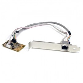 StarTech.com Mini Tarjeta PCI Express, 1 Puerto Gigabit Ethernet RJ45