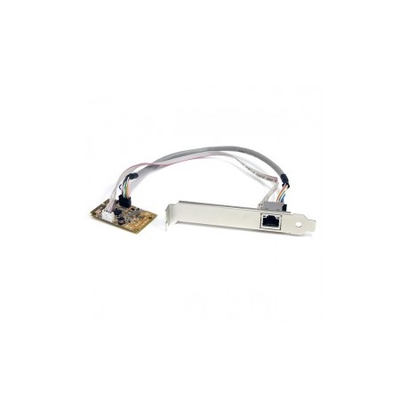 StarTech.com Mini Tarjeta PCI Express, 1 Puerto Gigabit Ethernet RJ45