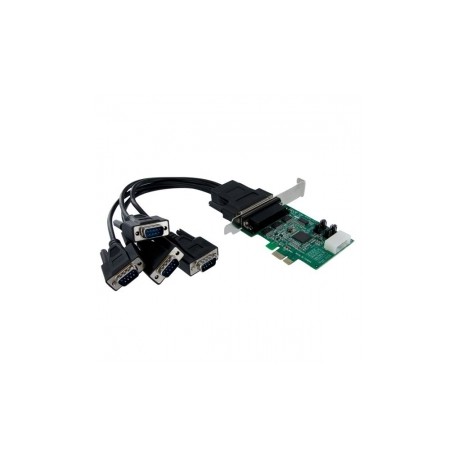 StarTech.com Tarjeta PCI Express Serie RS232 Nativo de 4 Puertos con UART 16950