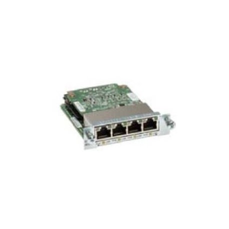 Cisco Tarjeta de Interfaz Switch 4 Puertos Gigabit Ethernet