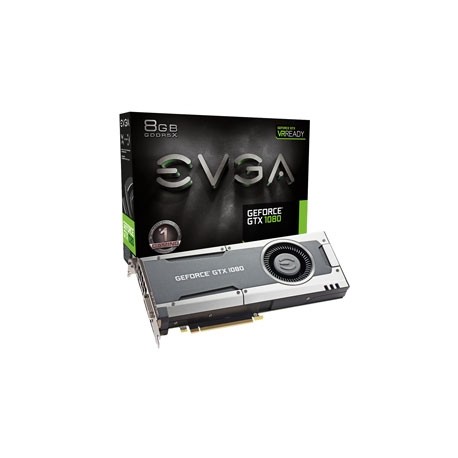 Tarjeta de Video EVGA NVIDIA GeForce GTX 1080, 8GB 256-bit GDDR5X, PCI Express 3.0 x16