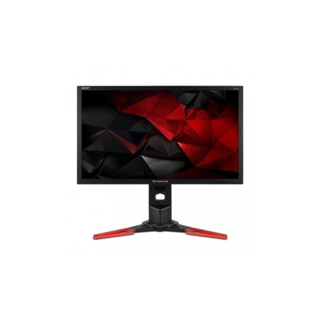 Monitor Gamer Acer Predator XB241H LCD 24'', FullHD, Widescreen, HDMI, Bocinas Integradas, Negro/Rojo
