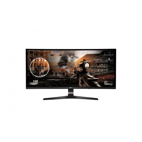 Monitor Gamer Curvo LG 34UC79G-B LED 34, FullHD, UltraWide, HDMI, Negro Rojo