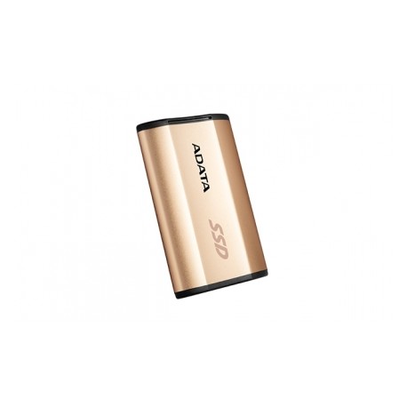 SSD Externo Adata ASE730, 250GB, USB 3.1, 12.2mm, Dorado