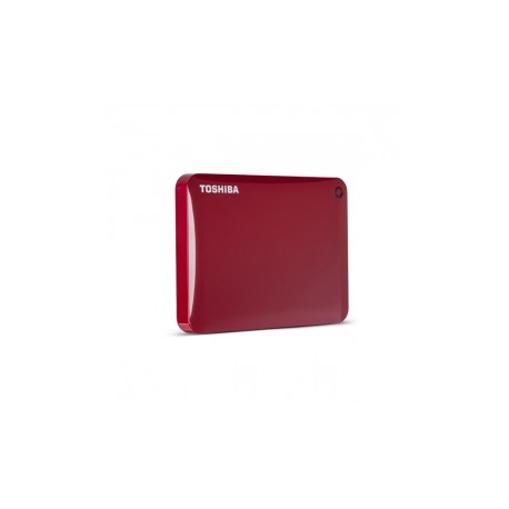 Disco Duro Externo Toshiba Canvio Connect II, 2TB, 5400RPM, USB 3.0, Rojo