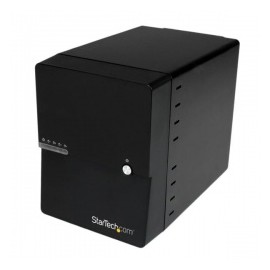 StarTech.com Gabinete de Disco Duro Externo eSATA USB 3.0 con 4 Bahías
