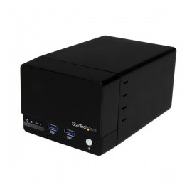 StarTech.com Gabinete USB 3.0 UASP RAID de Discos Duros con 2 Bahías