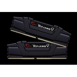 Kit Memoria RAM G.Skill DDR4 RipjawsV Negro, 3200MHz, 32GB (2 x 16GB), Non-ECC
