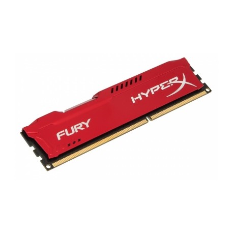 Memoria RAM Kingston HyperX FURY Red DDR3, 1600MHz, 8GB, Non-ECC, CL10