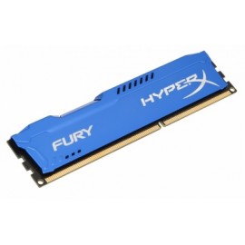 Memoria RAM Kingston HyperX FURY Blue DDR3, 1600MHz, 4GB, Non-ECC, CL10