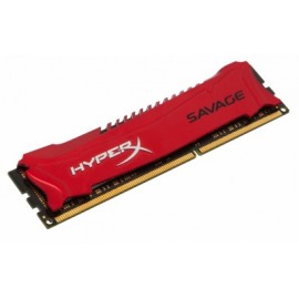 Memoria RAM Kingston HyperX Savage Red DDR3, 1600MHz, 4GB, Non-ECC, CL9, XMP