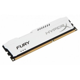 Memoria RAM Kingston HyperX FURY White DDR3, 1600MHz, 8GB, Non-ECC, CL10