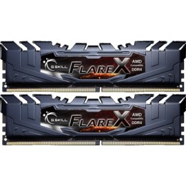 Kit Memoria RAM G.Skill Flare X DDR4, 2400MHz, 32GB (2 x 16GB), Non-ECC, CL16, XMP, Negro