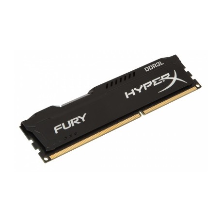 Memoria RAM Kingston HyperX FURY Black LoVo DDR3L, 1600MHz, 4GB, Non-ECC, CL10