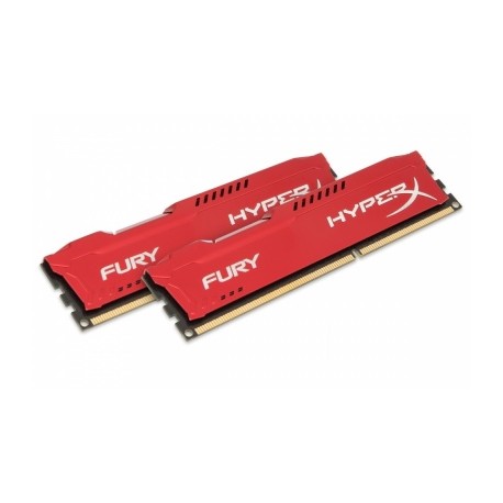 Kit Memoria RAM Kingston HyperX FURY Red DDR3, 1333MHz, 8GB (2 x 4GB), Non-ECC, CL9