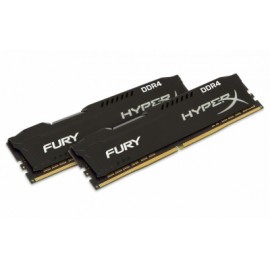 Kit Memoria RAM Kingston HyperX FURY Black DDR4, 2400MHz, 32GB (2 x 16GB), CL15