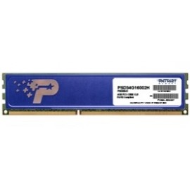 Memoria RAM Patriot PC3-12800 DDR3, 1600MHz, 4GB, Non-ECC, CL9