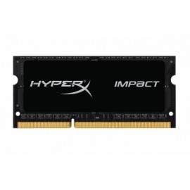 Memoria RAM Kingston HyperX Impact Black DDR3L, 1600MHz, 8GB, CL9, SO-DIMM, 1.35v