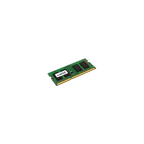 Memoria RAM Crucial DDR3, 1600MHz, 4GB, Non-ECC, CL11, SO-DIMM, 1.35v
