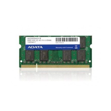 Memoria RAM Adata DDR2, 800MHz, 1GB, CL6, SO-DIMM