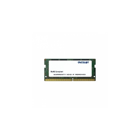 Memoria RAM Patriot DDR4, 2133MHz, 4GB, Non-ECC, CL15, SO-DIMM