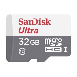 Memoria Flash SanDisk Ultra, 32GB microSDHC UHS-I Clase 10, con Adaptador